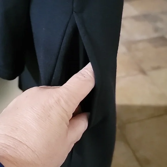 XERSION Long Line Open Front Hoodie w/Pockets Black size XXL - Picture 3 of 9